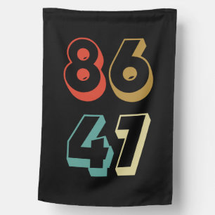 8647 Ant-Trump House Flag