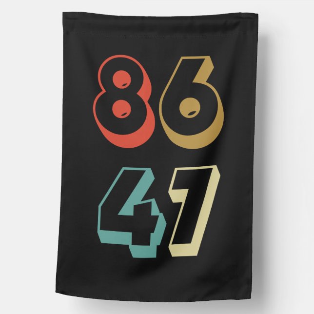 8647 Ant-Trump House Flag (Front)