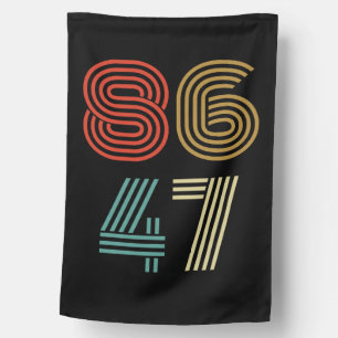8647 Ant-Trump House Flag