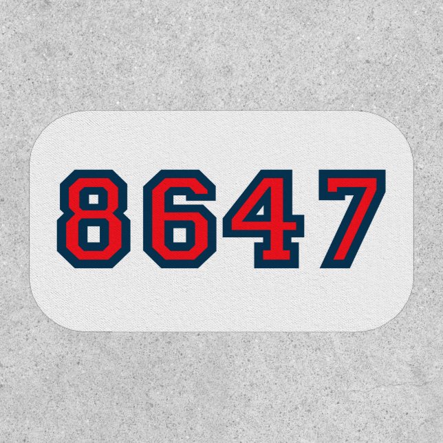 8647 Anti Trump Resistance Patch (Front)