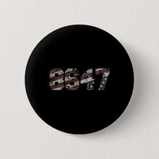 8647 Distressed Flag Style Button