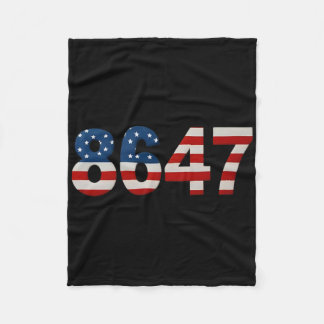 8647 government fleece blanket