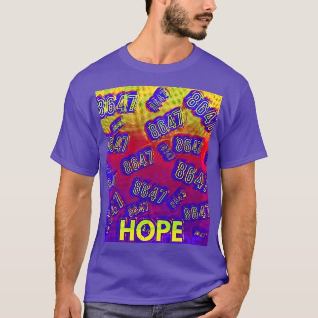 8647 HOPE by focusln T-Shirt (Front)