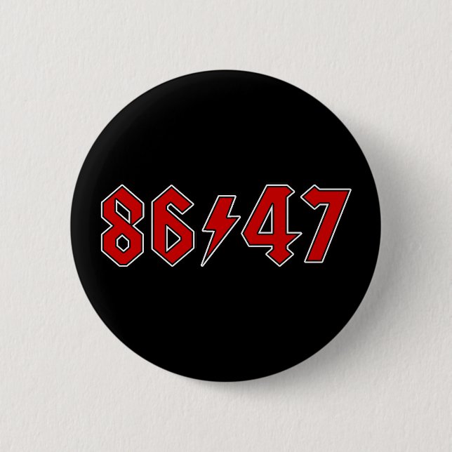 8647 Impeach Trump Button (Front)
