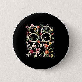 8647 Resist Subtle Floral Foxtrot Delta Tango Prot Button