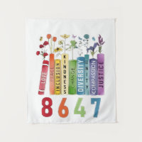 8647 Subtle Anti Trump Anti MAGA 86 47 Floral LGBT