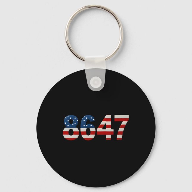 8647  vote keychain (Front)