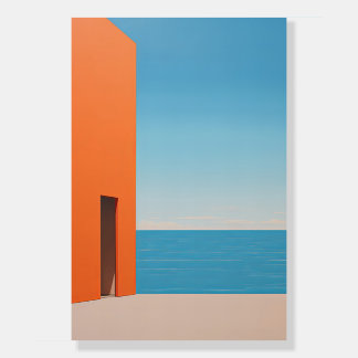 864 Abstract, Dreamy Pastels Foam Board