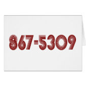 867-5309 (Front Horizontal)