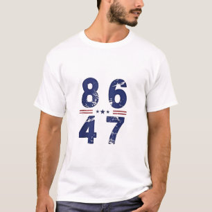 86 47 Anti Trump 8647 Retro Vintage Style T-Shirt