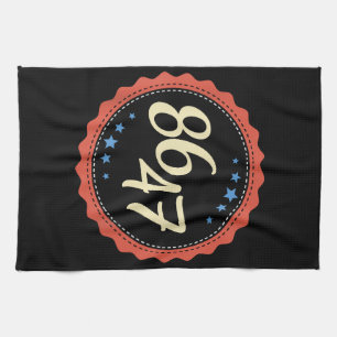 86 47 Anti Trump Funny Kitchen Towel