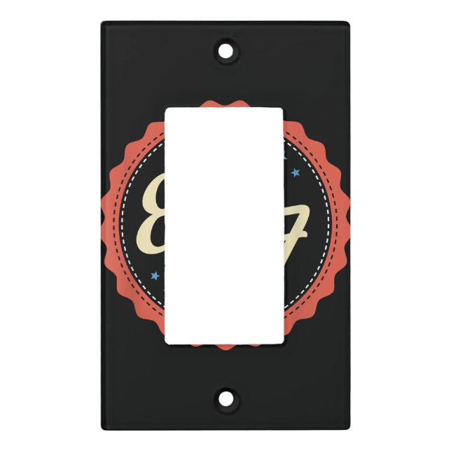 86 47 Anti Trump Funny Light Switch Cover (Front)