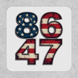 86 47 Proud Maga Trump President inauguration Day Patch