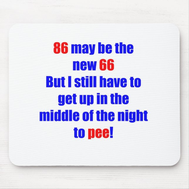 86 new 66 mouse pad (Front)