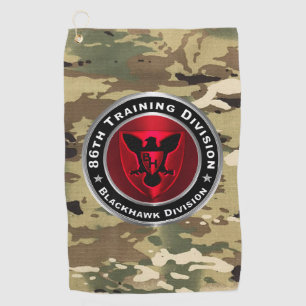 86th Training Division  Golf Towel