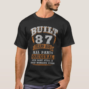 87 Year Old Birthday Saying 87th Birthday T-Shirt