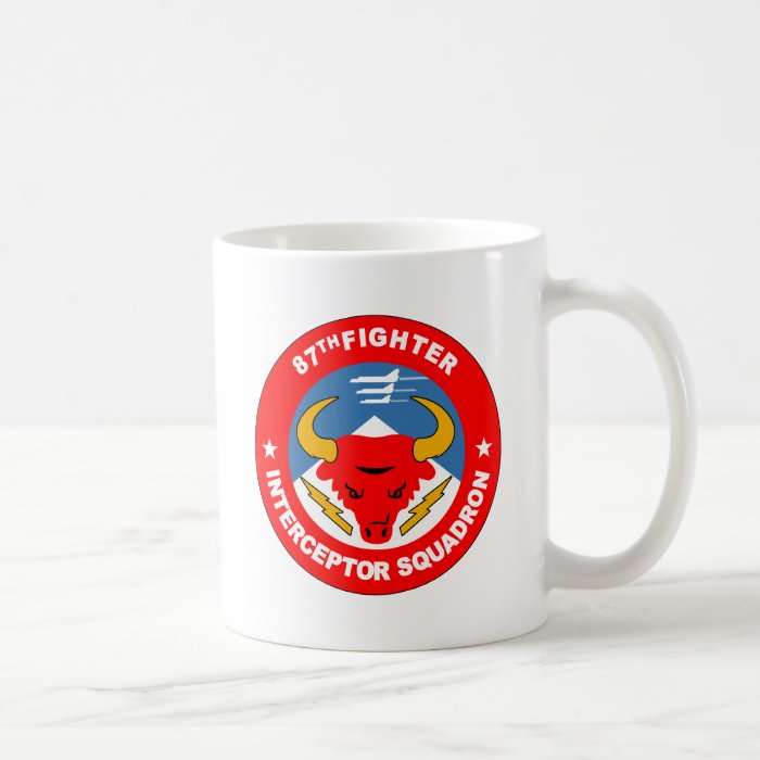 87th Fighter Interceptor Squadron Coffee Mug