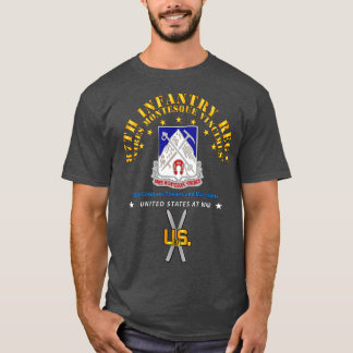 87th Infantry Regt We Conquer w SKI Branch T-Shirt