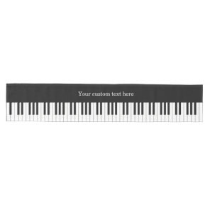 88 Keys Full Piano Keyboard Musical Occasion Medium Table Runner