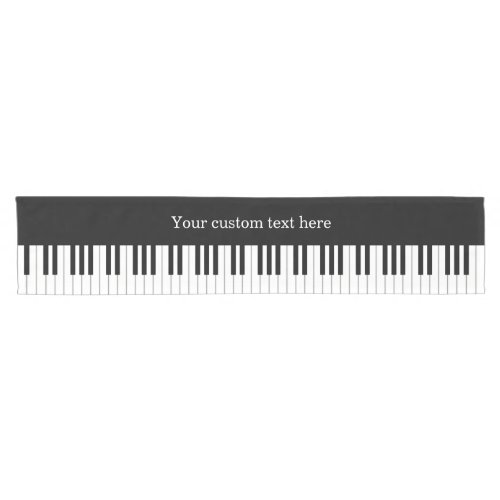88 Keys Full Piano Keyboard Musical Occasion Short Table Runner