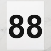 88 - number eighty-eight (Front)