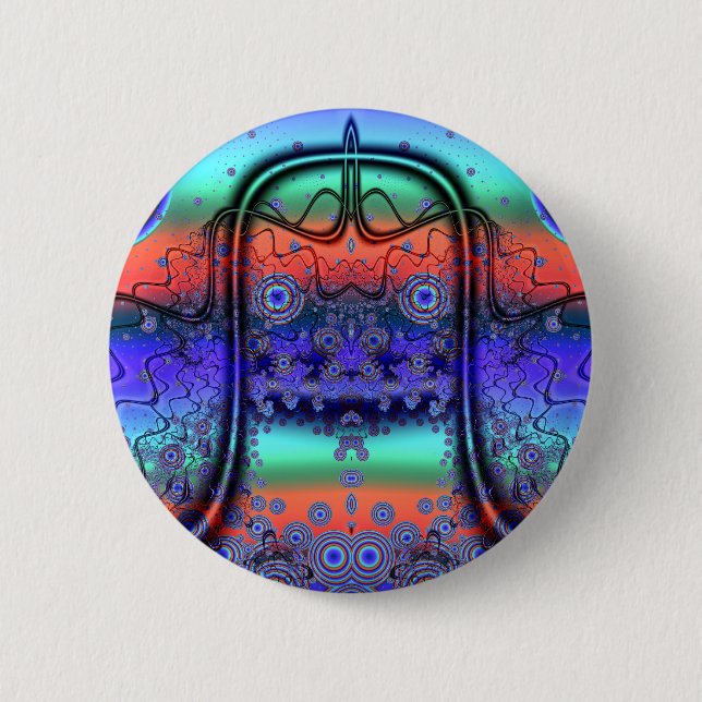 88 u alien pinback button (Front)