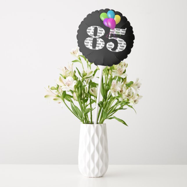88th Birthday Balloon Bouquet (Vase)