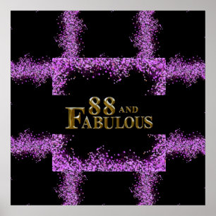 88th Birthday  Poster