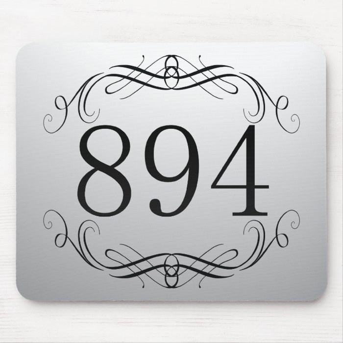 894 Area Code Mousepad