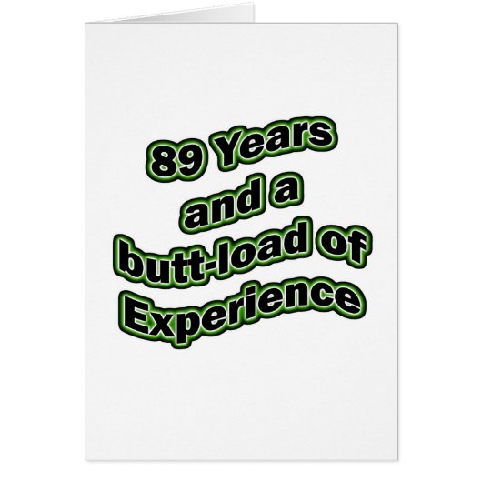 89 butt-load cards (Front)