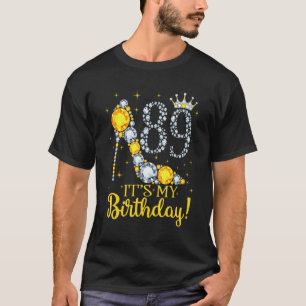 89 It's My Birthday 1933 89th Birthday Tee For La