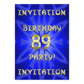 89th Birthday Invitations & Announcements | Zazzle