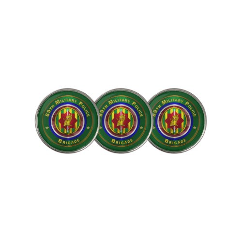 89th Military Police Brigade Golf Ball Marker