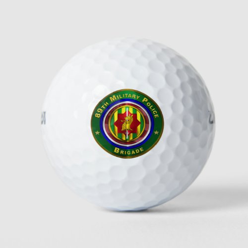 89th Military Police Brigade Golf Balls