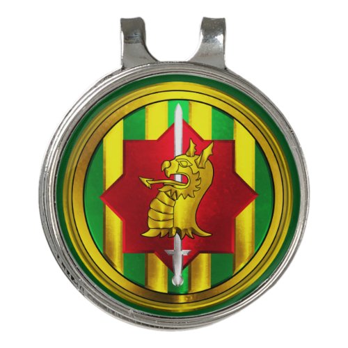 89th Military Police Brigade   Golf Hat Clip