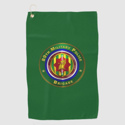 89th Military Police Brigade Golf Towel