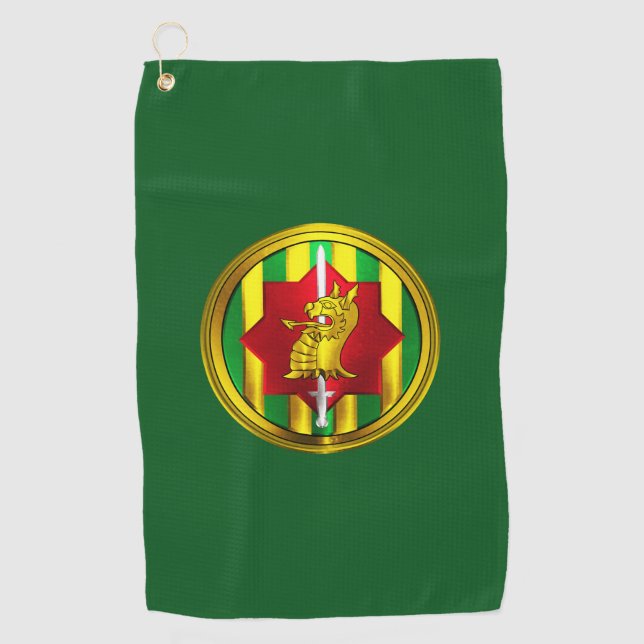 89th Military Police Brigade Golf Towel (Front)