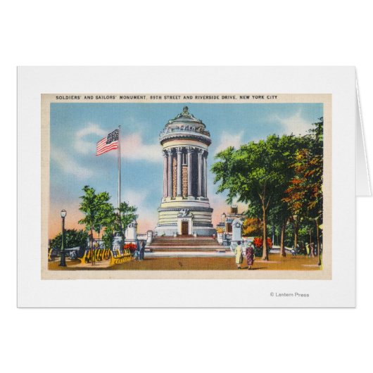 89th St & Riverside Drive Soldiers' Cards (Front Horizontal)