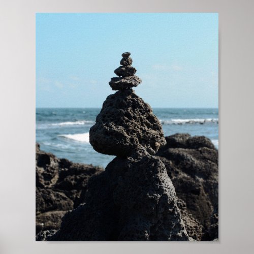8×10 Rock Tower Jeju Island Korea Photo Print