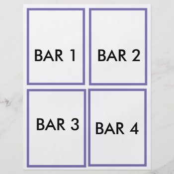 8.1/2 X 11 Full Size Candy Bar Wrappers by CREATIVEPARTYSTUFF at Zazzle