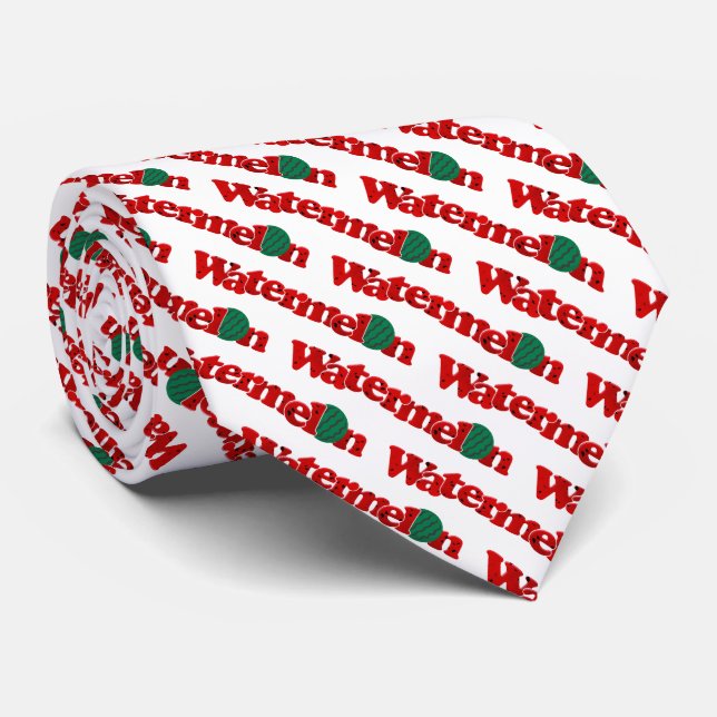 8-3 Watermelon Day Neck Tie (Rolled)