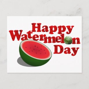 8-3 Watermelon Day Postcard