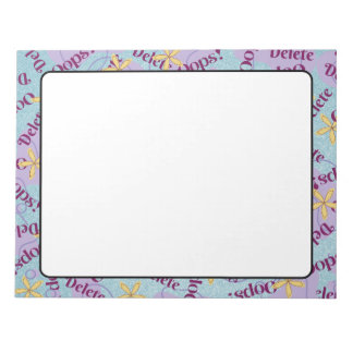 8.5"x11 Notepad Stationary Paper