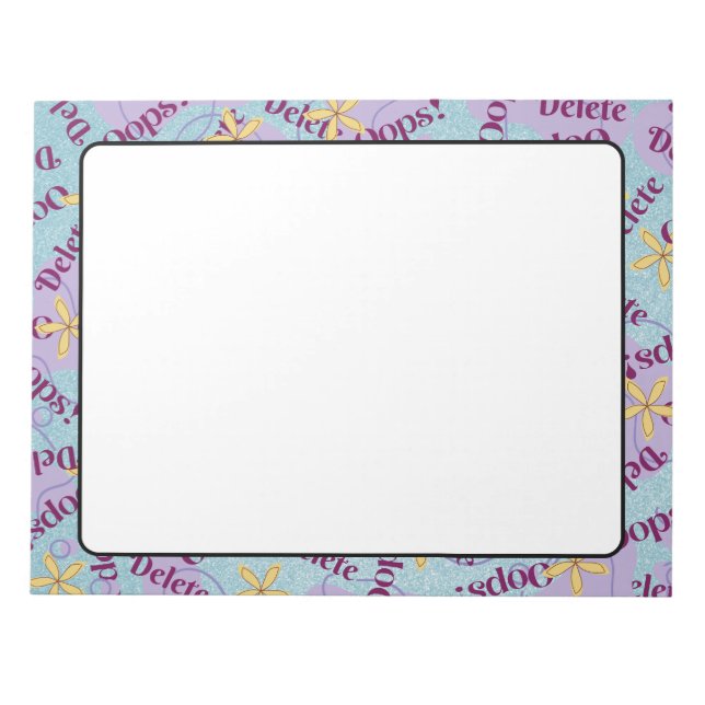 8.5"x11 Notepad Stationary Paper (Front)