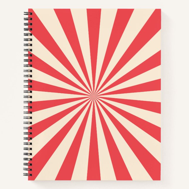 8.5" x 11" Deluxe Spiral Notebook (Front)