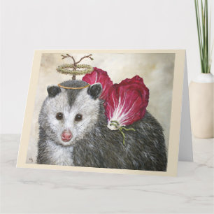 8.5 x 11 Folded Greeting Card (Angel Dan)