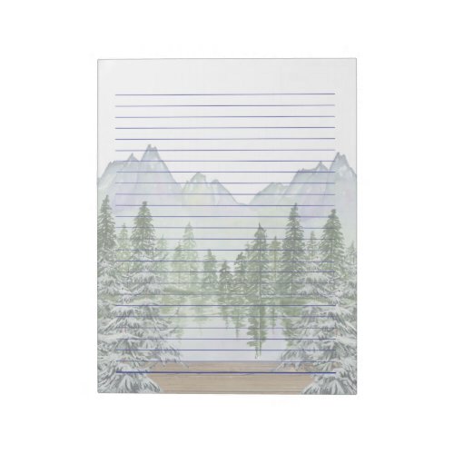 85 x 11 Lined Notepad for Letter Writing