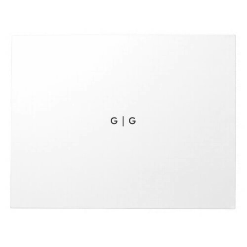 8.5" x 11" Notepad