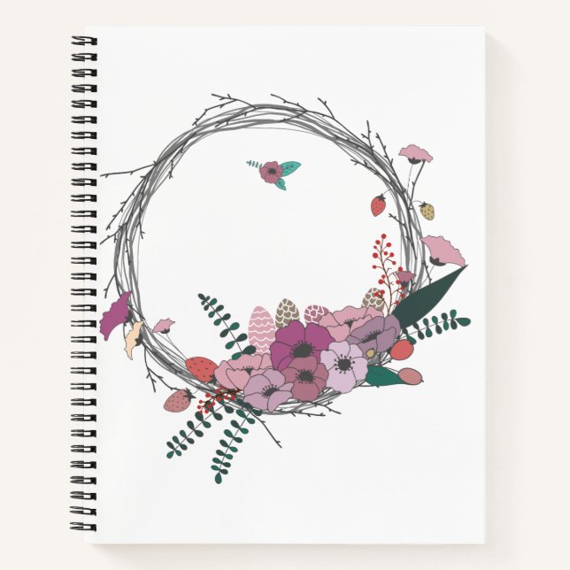 8.5" x 11" Spiral Notebook (Front)