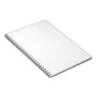 8.5" x 11" Spiral Notebook - Black